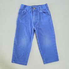 Load image into Gallery viewer, Vintage Royal Blue Jeans 2t/3t *flaw
