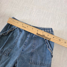 Load image into Gallery viewer, Vintage Flared Ruffle Jeans 2t
