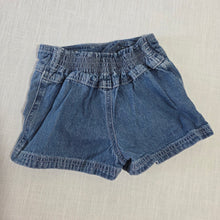 Load image into Gallery viewer, Vintage Denim Skort 2t
