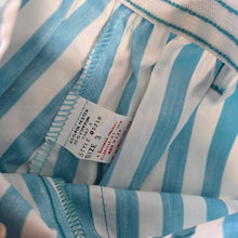 Load image into Gallery viewer, Vintage Aqua Striped Shorts 3t
