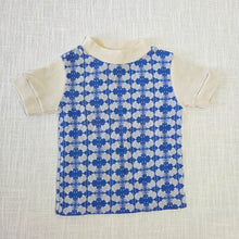 Load image into Gallery viewer, Vintage Blue Pattern Shirt 12 months
