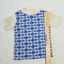 Load image into Gallery viewer, Vintage Blue Pattern Shirt 12 months
