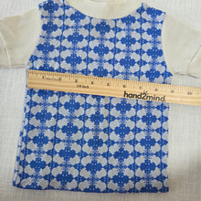 Load image into Gallery viewer, Vintage Blue Pattern Shirt 12 months
