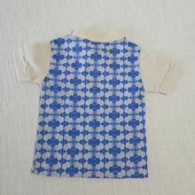 Load image into Gallery viewer, Vintage Blue Pattern Shirt 12 months

