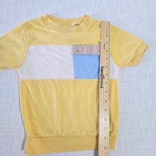 Load image into Gallery viewer, Vintage Yellow Color Block Shirt 4t
