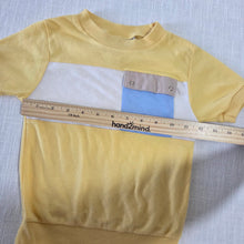 Load image into Gallery viewer, Vintage Yellow Color Block Shirt 4t
