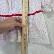 Load image into Gallery viewer, Vintage Polly Flinders Christmas Smocked Dress 3t/4t
