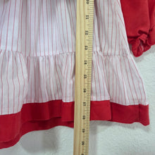 Load image into Gallery viewer, Vintage Princess Anne Christmas Smocked Dress 2t/3t
