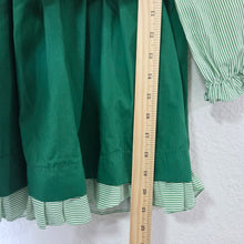 Load image into Gallery viewer, Vintage Princess Anne Smocked Christmas Dress 4t
