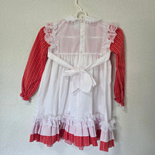 Load image into Gallery viewer, Vintage Fayette Christmas Dress 5t/6
