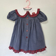 Load image into Gallery viewer, Vintage Bear Plaid Dress 4t/5t
