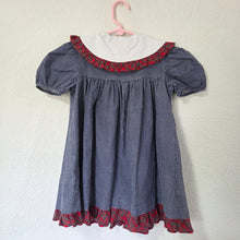 Load image into Gallery viewer, Vintage Bear Plaid Dress 4t/5t
