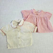 Load image into Gallery viewer, Vintage Christmas Girly Tops Bundle 3-6 months
