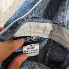 Load image into Gallery viewer, Vintage Oshkosh Denim Overalls kids 7
