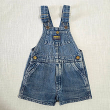 Load image into Gallery viewer, Vintage 80s Oshkosh Denim Shortalls 3t
