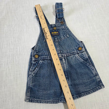 Load image into Gallery viewer, Vintage 80s Oshkosh Denim Shortalls 3t
