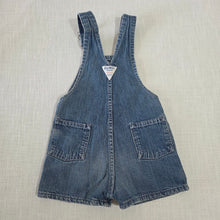 Load image into Gallery viewer, Vintage 80s Oshkosh Denim Shortalls 3t
