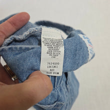 Load image into Gallery viewer, Vintage 90s Oshkosh Denim Bubble Shortalls 3-6 months
