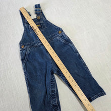 Load image into Gallery viewer, Vintage 80s Oshkosh Denim Overalls 18 months
