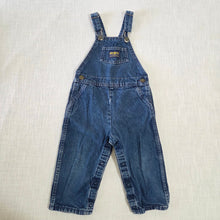 Load image into Gallery viewer, Vintage 80s Oshkosh Denim Overalls 2t

