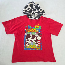 Load image into Gallery viewer, Vintage Spumoni Cow Farm Shirt kids 10
