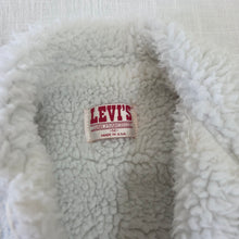 Load image into Gallery viewer, Vintage Levi's Sherpa Acid Jean Coat kids 8/10
