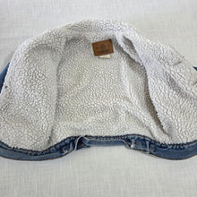 Load image into Gallery viewer, Vintage Wrangler Sherpa Jean Jacket 5t/6
