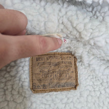 Load image into Gallery viewer, Vintage Levi's Jean Sherpa Hooded Coat kids 7
