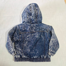 Load image into Gallery viewer, Vintage Levi's Jean Sherpa Hooded Coat kids 7
