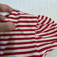 Load image into Gallery viewer, Vintage Striped Red/Navy Dress 4t

