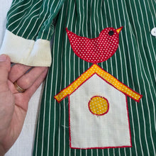 Load image into Gallery viewer, Vintage 70s Birdhouse Striped Dress 5t/6
