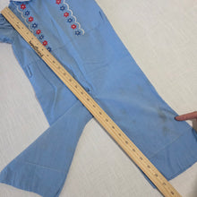 Load image into Gallery viewer, Vintage 70s Floral Pantsuit 2t *flaw
