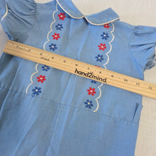 Load image into Gallery viewer, Vintage 70s Floral Pantsuit 2t *flaw
