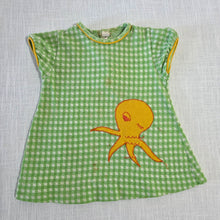 Load image into Gallery viewer, Vintage 60s Octopus Gingham Dress 3-6 months
