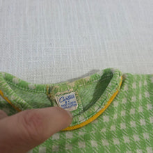 Load image into Gallery viewer, Vintage 60s Octopus Gingham Dress 3-6 months
