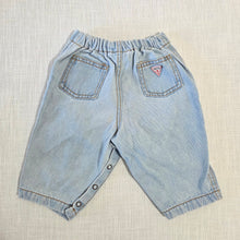 Load image into Gallery viewer, Vintage Guess Light Wash Jeans 6-9 months
