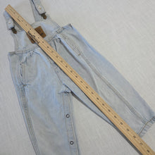 Load image into Gallery viewer, Vintage Guess Leather Patch Denim Overalls 18-24 months
