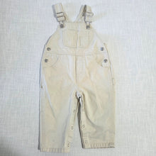 Load image into Gallery viewer, Vintage '03 Gap Khaki Cotton Overalls 12-18 months
