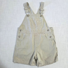 Load image into Gallery viewer, Vintage Gap Tan Cotton Shortalls 3t
