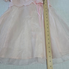 Load image into Gallery viewer, Vintage Pink Semi-Sheer Dress 5t
