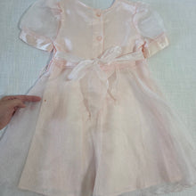 Load image into Gallery viewer, Vintage Pink Semi-Sheer Dress 5t
