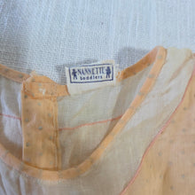 Load image into Gallery viewer, Vintage 50s Nannette Peach Dress 18 months
