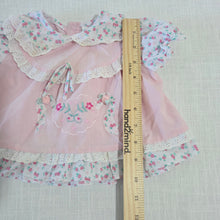 Load image into Gallery viewer, Vintage Pink Floral Top 6-9 months
