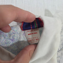 Load image into Gallery viewer, Vintage Blue Floral Dress 6 months
