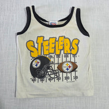 Load image into Gallery viewer, Vintage Steelers Football Tank Top 2t/3t
