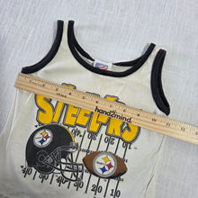Load image into Gallery viewer, Vintage Steelers Football Tank Top 2t/3t

