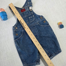Load image into Gallery viewer, Vintage Denim Overalls 0-3 months
