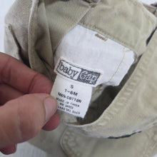 Load image into Gallery viewer, Vintage Gap Tan Shortalls 3-6 months
