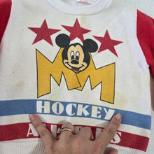Load image into Gallery viewer, Vintage Mickey Mouse Hockey Long Sleeve 2t
