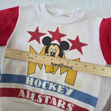 Load image into Gallery viewer, Vintage Mickey Mouse Hockey Long Sleeve 2t
